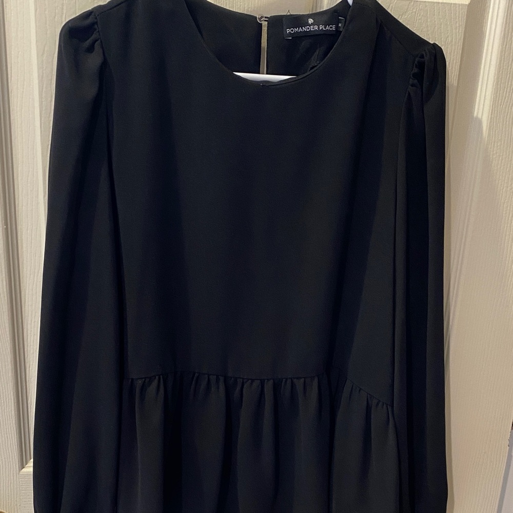 Pomander Place Classic Black Dress